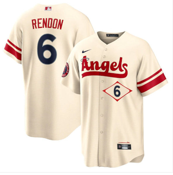 Anthony Rendon Los Angeles Angels cream City Connect jersey
