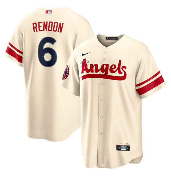 Anthony Rendon Los Angeles Angels cream City Connect jersey