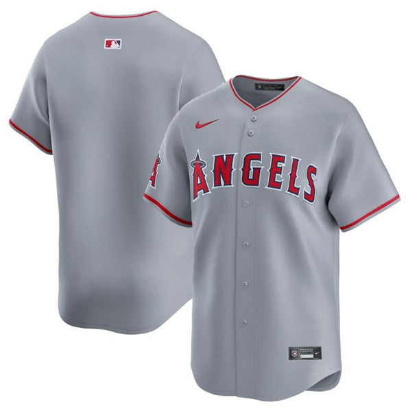 Custom Los Angeles Angels gray Limited jersey
