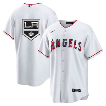 Kings Los Angeles Angels white jersey