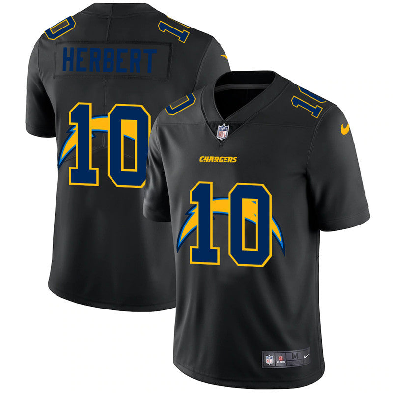 Justin Herbert Los Angeles Chargers black Limited jersey