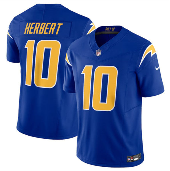 Justin Herbert Los Angeles Chargers royal Untouchable jersey