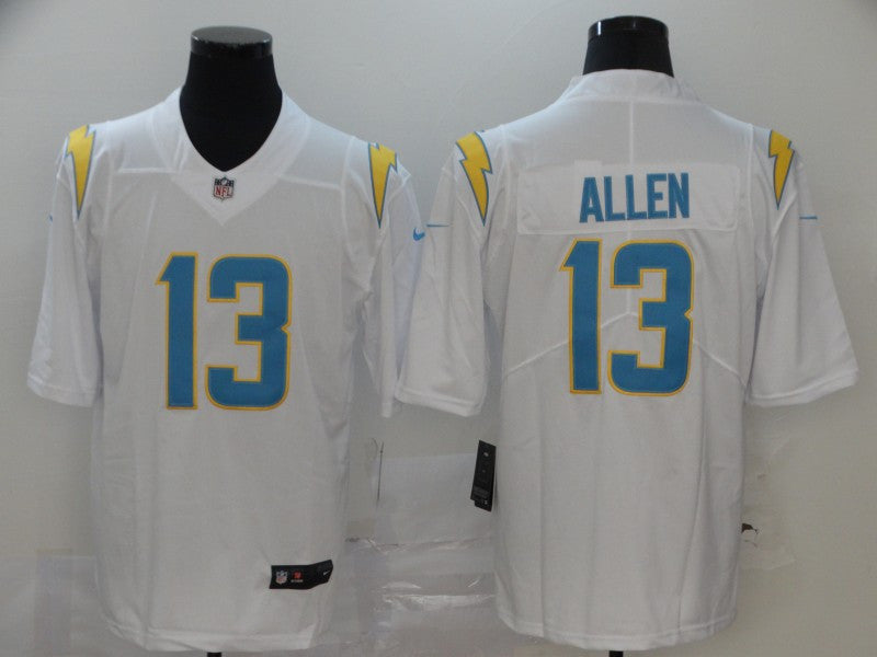 Keenan Allen Los Angeles Chargers white Vapor jersey
