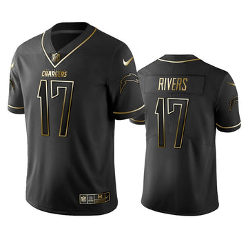 Philip Rivers Los Angeles Chargers black jersey