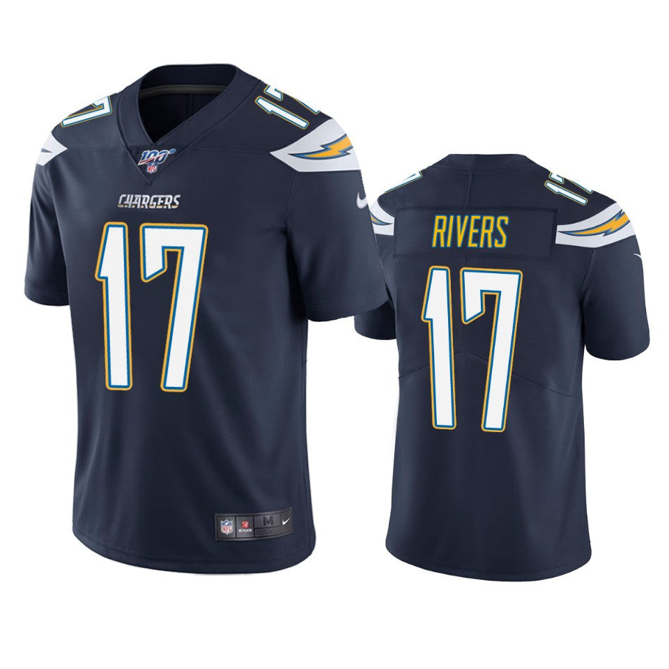Philip Rivers Los Angeles Chargers navy Vapor jersey