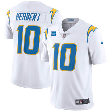 Los Angeles Chargers white Vapor jersey