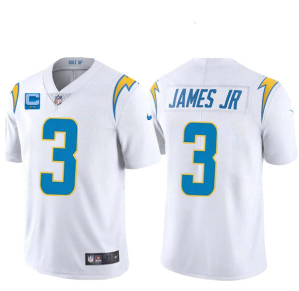 Los Angeles Chargers white Vapor jersey