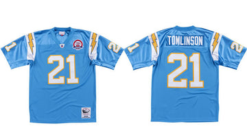 LaDainian Tomlinson Los Angeles Chargers blue Game jersey