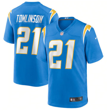 LaDainian Tomlinson Los Angeles Chargers blue Game jersey