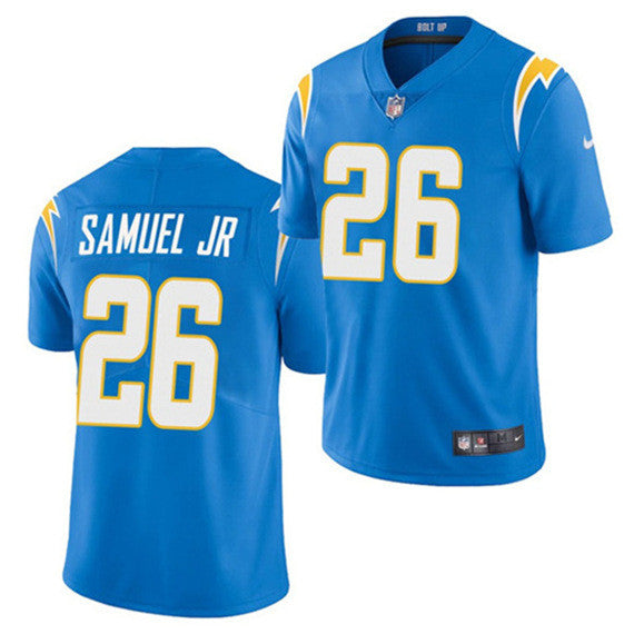 Asante Samuel Jr Los Angeles Chargers blue Vapor jersey