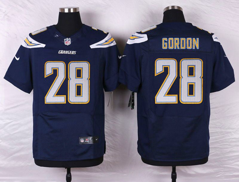 Melvin Gordon Los Angeles Chargers navy Elite jersey