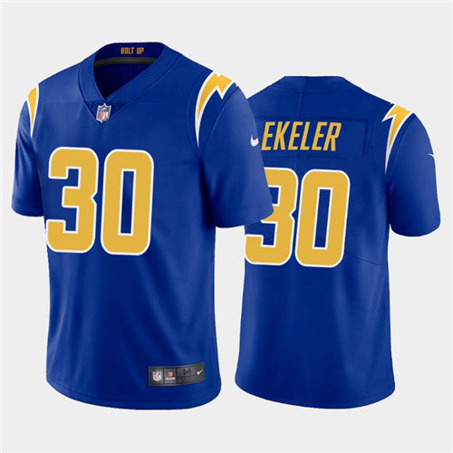 Austin Ekeler Los Angeles Chargers royal Vapor jersey