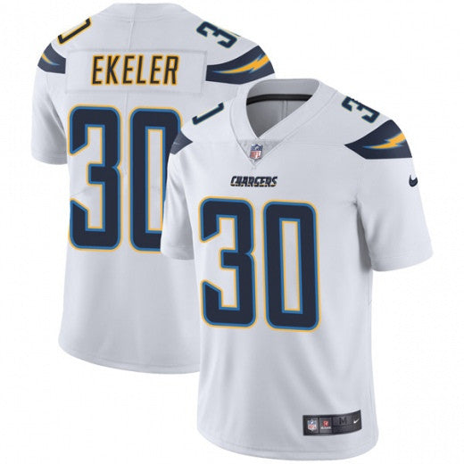 Austin Ekeler Los Angeles Chargers white Vapor jersey