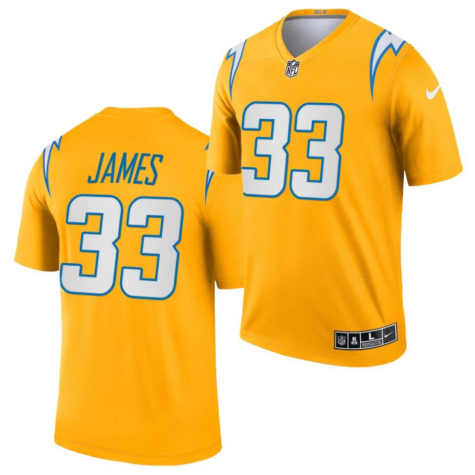 Los Angeles Chargers gold Inverted Legend jersey