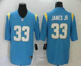 Derwin James Jr Los Angeles Chargers blue Vapor jersey