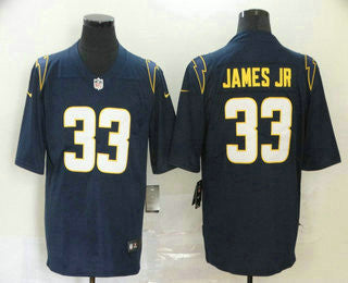 Derwin James Jr Los Angeles Chargers navy Vapor jersey