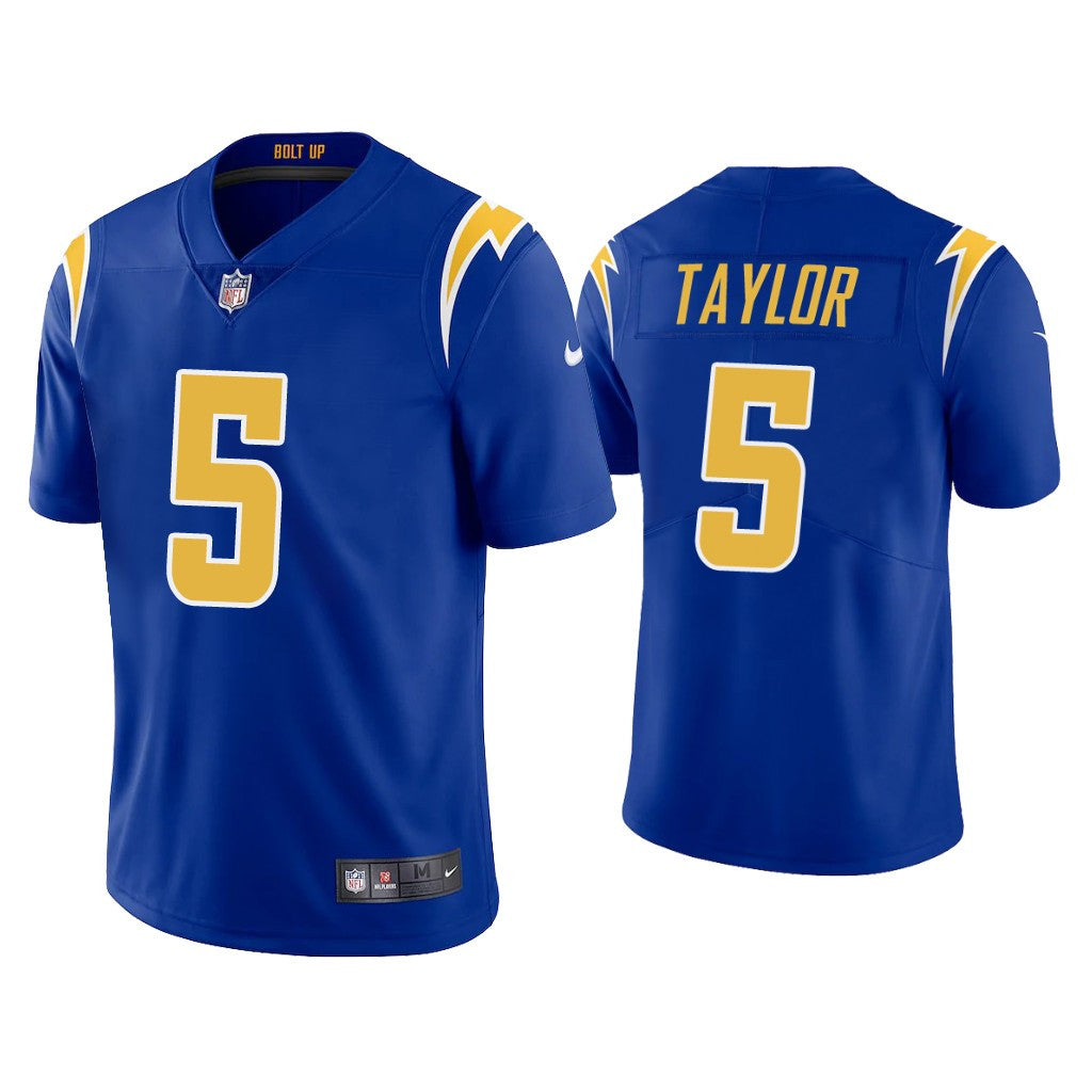 Tyrod Taylor Los Angeles Chargers royal Vapor jersey