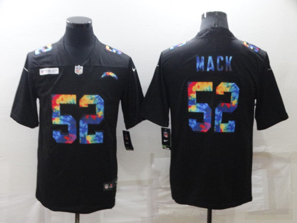Khalil Mack Los Angeles Chargers black Limited jersey