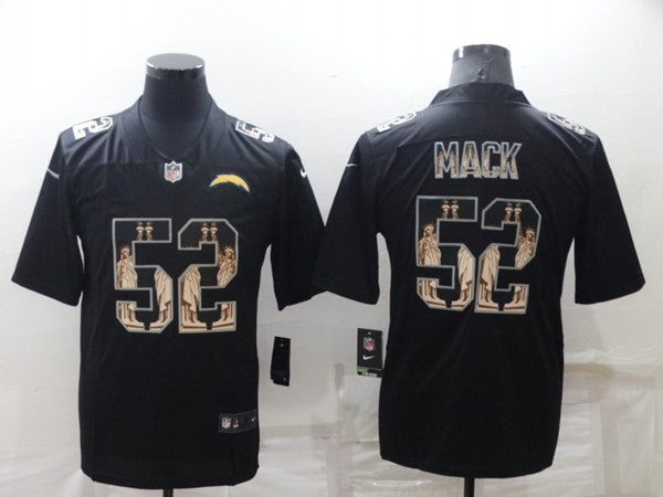 Khalil Mack Los Angeles Chargers black Limited jersey