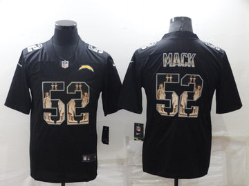 Khalil Mack Los Angeles Chargers black Limited jersey