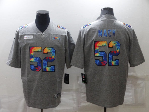Khalil Mack Los Angeles Chargers grey Limited jersey