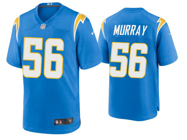 Kenneth Murray Los Angeles Chargers blue Limited jersey