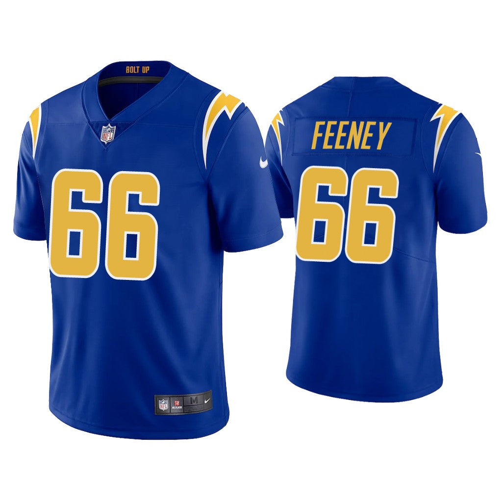 Dan Feeney Los Angeles Chargers royal Vapor jersey