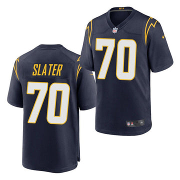 Rashawn Slater Los Angeles Chargers navy Vapor jersey
