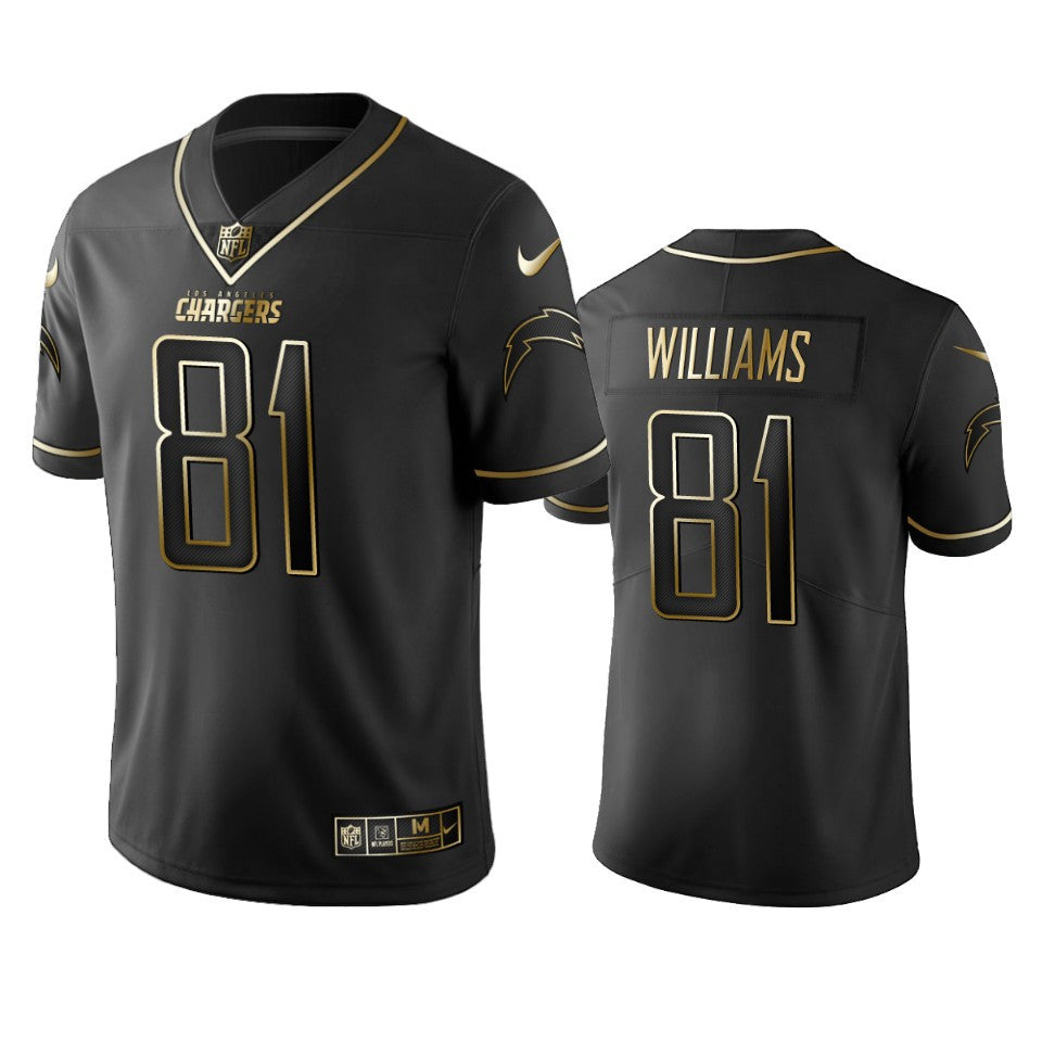 Mike Williams Los Angeles Chargers black jersey