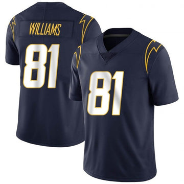 Mike Williams Los Angeles Chargers navy Vapor jersey