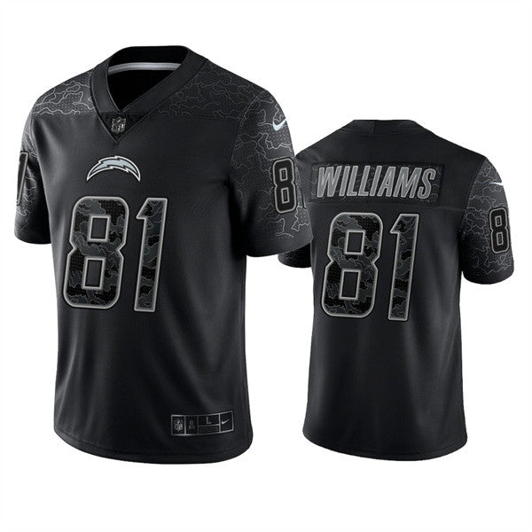 Mike Williams Los Angeles Chargers black Limited jersey