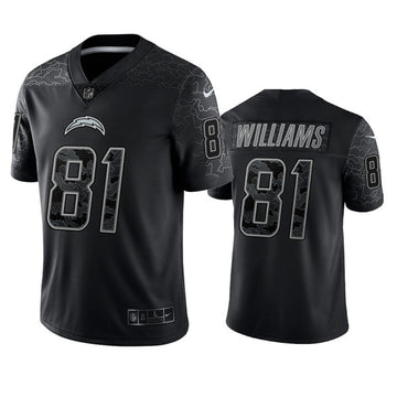Mike Williams Los Angeles Chargers black Limited jersey