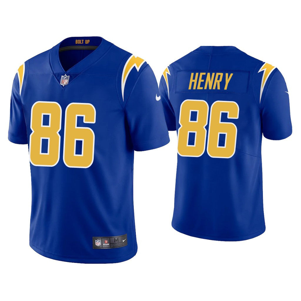 Hunter Henry Los Angeles Chargers royal Vapor jersey