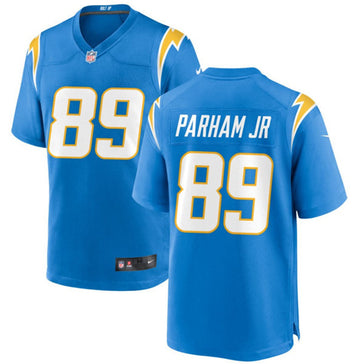 Donald Parham Jr Los Angeles Chargers blue Game jersey