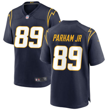 Donald Parham Jr Los Angeles Chargers navy Game jersey