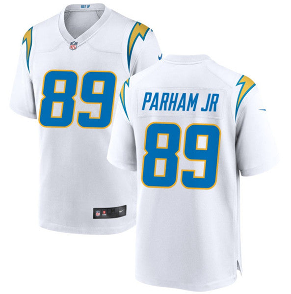 Donald Parham Jr Los Angeles Chargers white Game jersey