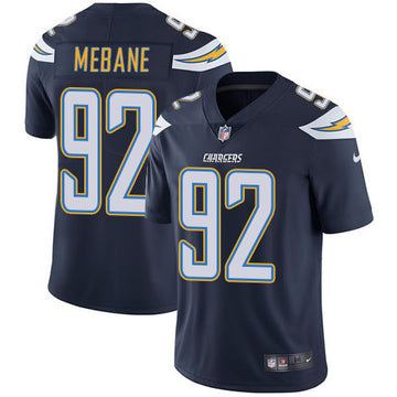 Brandon Mebane Los Angeles Chargers navy Untouchable jersey