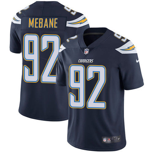 Brandon Mebane Los Angeles Chargers navy Untouchable jersey