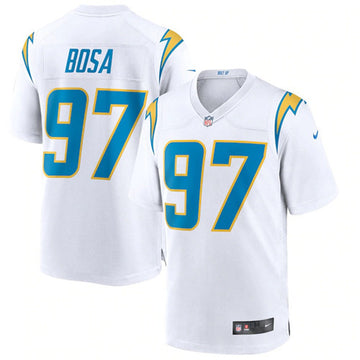 Joey Bosa Los Angeles Chargers white Vapor jersey
