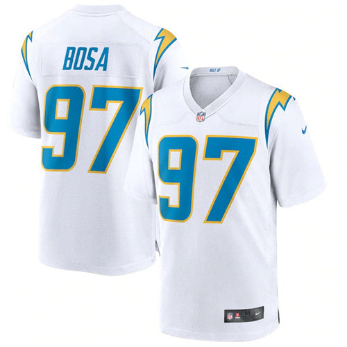 Joey Bosa Los Angeles Chargers white Vapor jersey