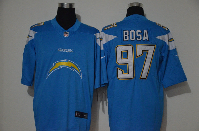 Joey Bosa Los Angeles Chargers blue Vapor jersey