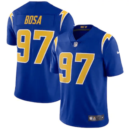 Joey Bosa Los Angeles Chargers royal Vapor jersey