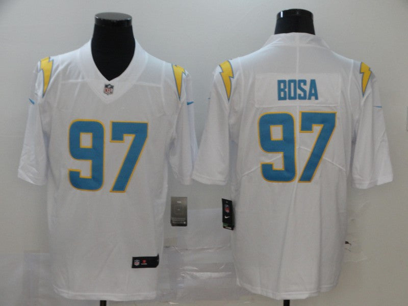 Joey Bosa Los Angeles Chargers white Vapor jersey
