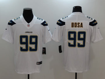Joey Bosa Los Angeles Chargers white Vapor jersey