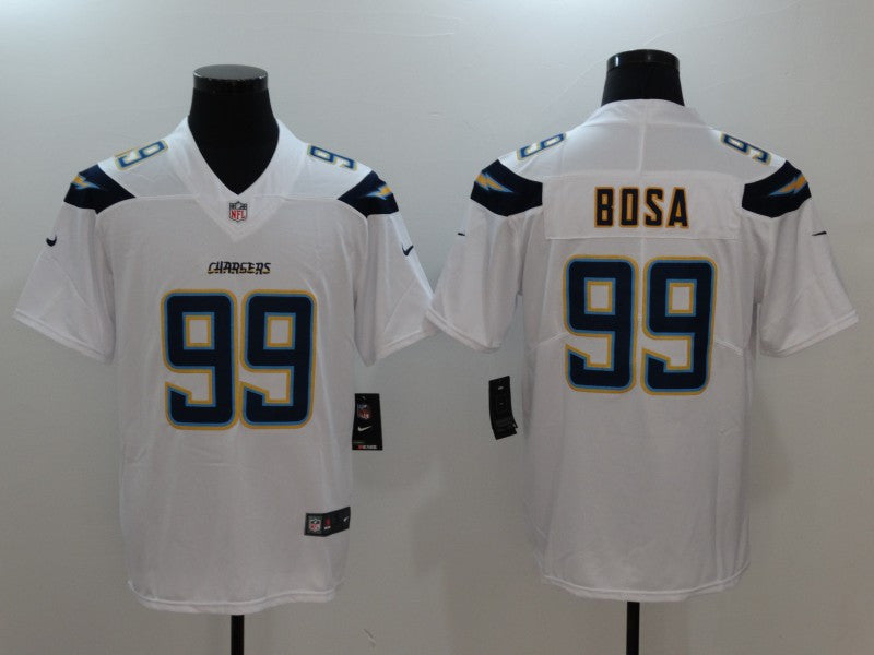 Joey Bosa Los Angeles Chargers white Vapor jersey