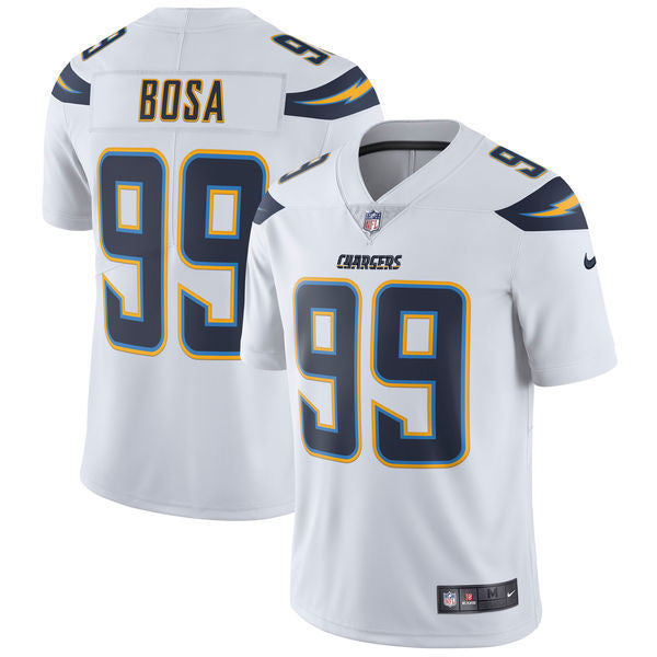 Joey Bosa Los Angeles Chargers white Vapor jersey