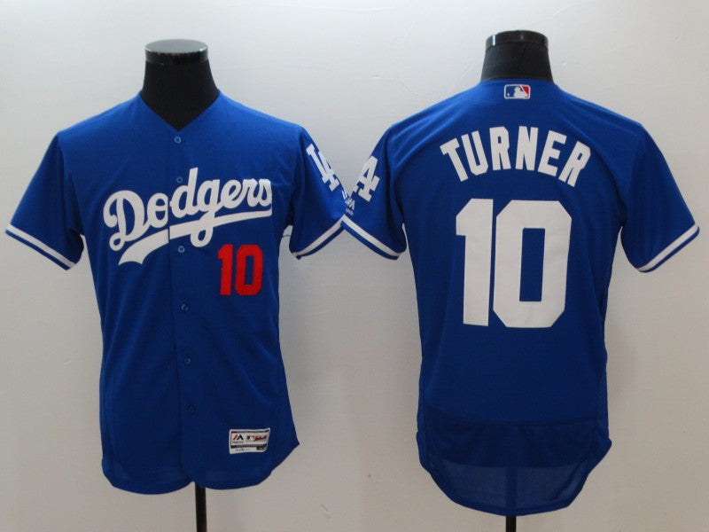 Justin Turner Los Angeles Dodgers blue jersey