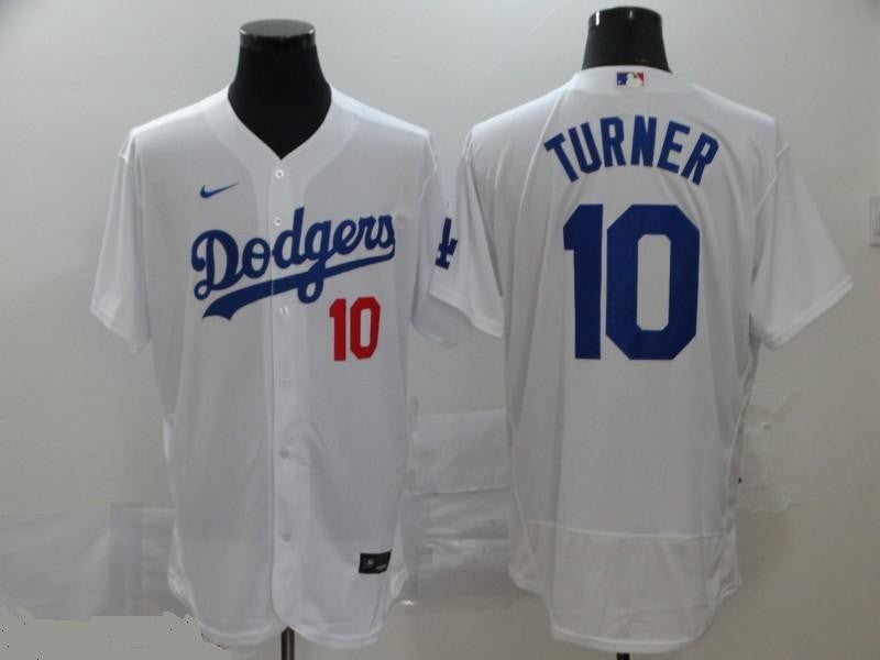 Justin Turner Los Angeles Dodgers white jersey