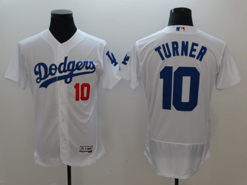 Justin Turner Los Angeles Dodgers white jersey