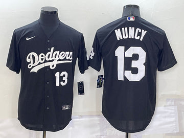Max Muncy Los Angeles Dodgers black jersey